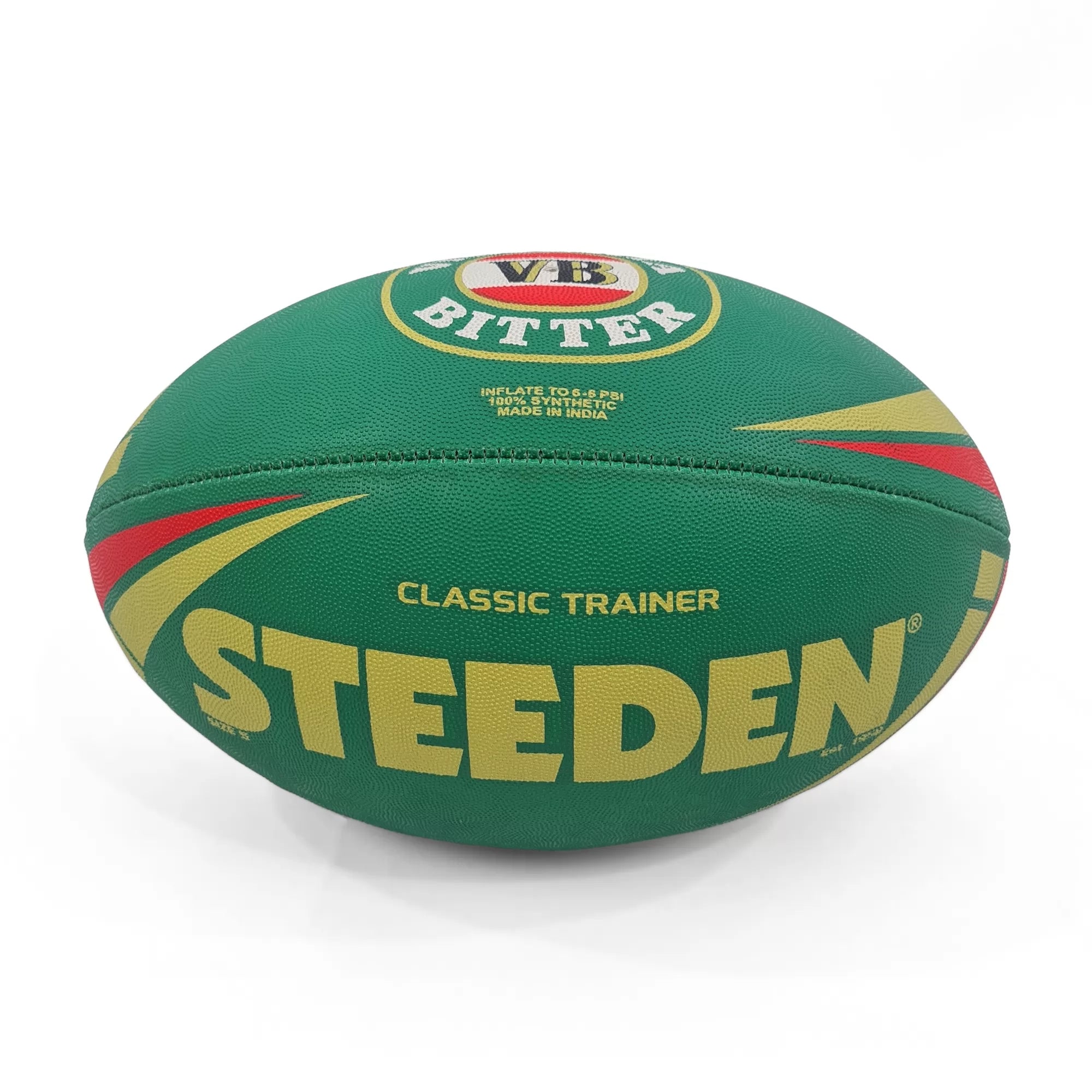 Uncle Reco x VB Steeden Classic Trainer Rugby Ball