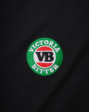 Victoria Bitter Core Embroidered Logo Crewneck Black
