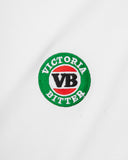 Victoria Bitter Core Embroidered Logo Tee White