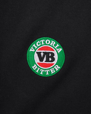Victoria Bitter Core Embroidered Logo Tee Black