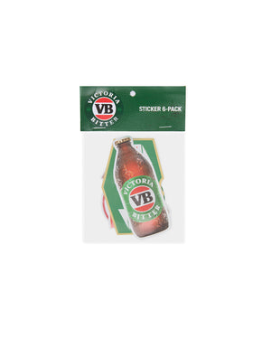 Victoria Bitter 6 Pack of Stickers