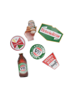 Victoria Bitter 6 Pack of Stickers
