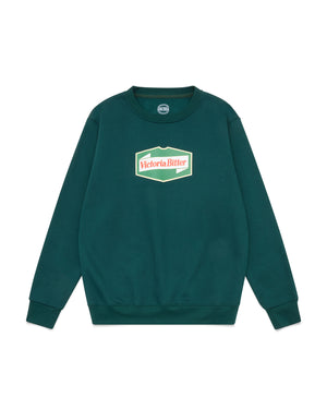 VB Heritage Label Crewneck Green