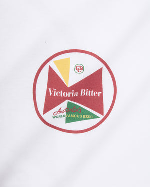 VB Vintage Logo Tee White