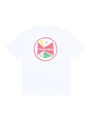 VB Vintage Logo Tee White