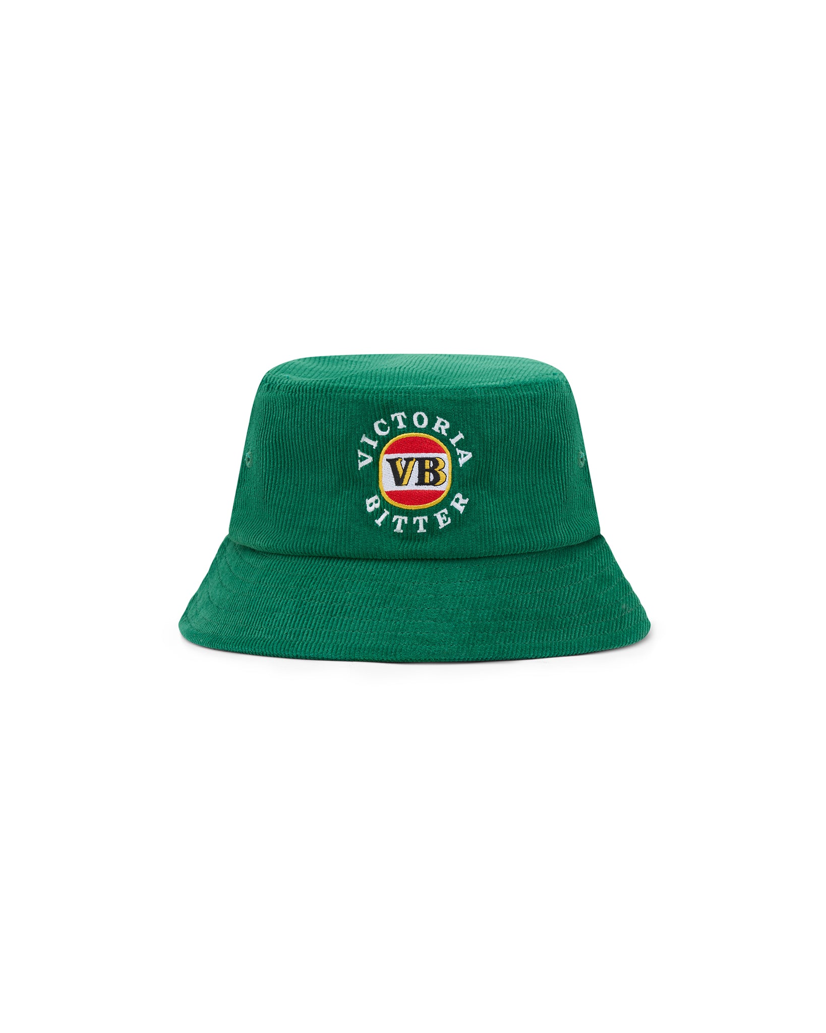Victoria Bitter Cord Bucket Hat Green OSFM