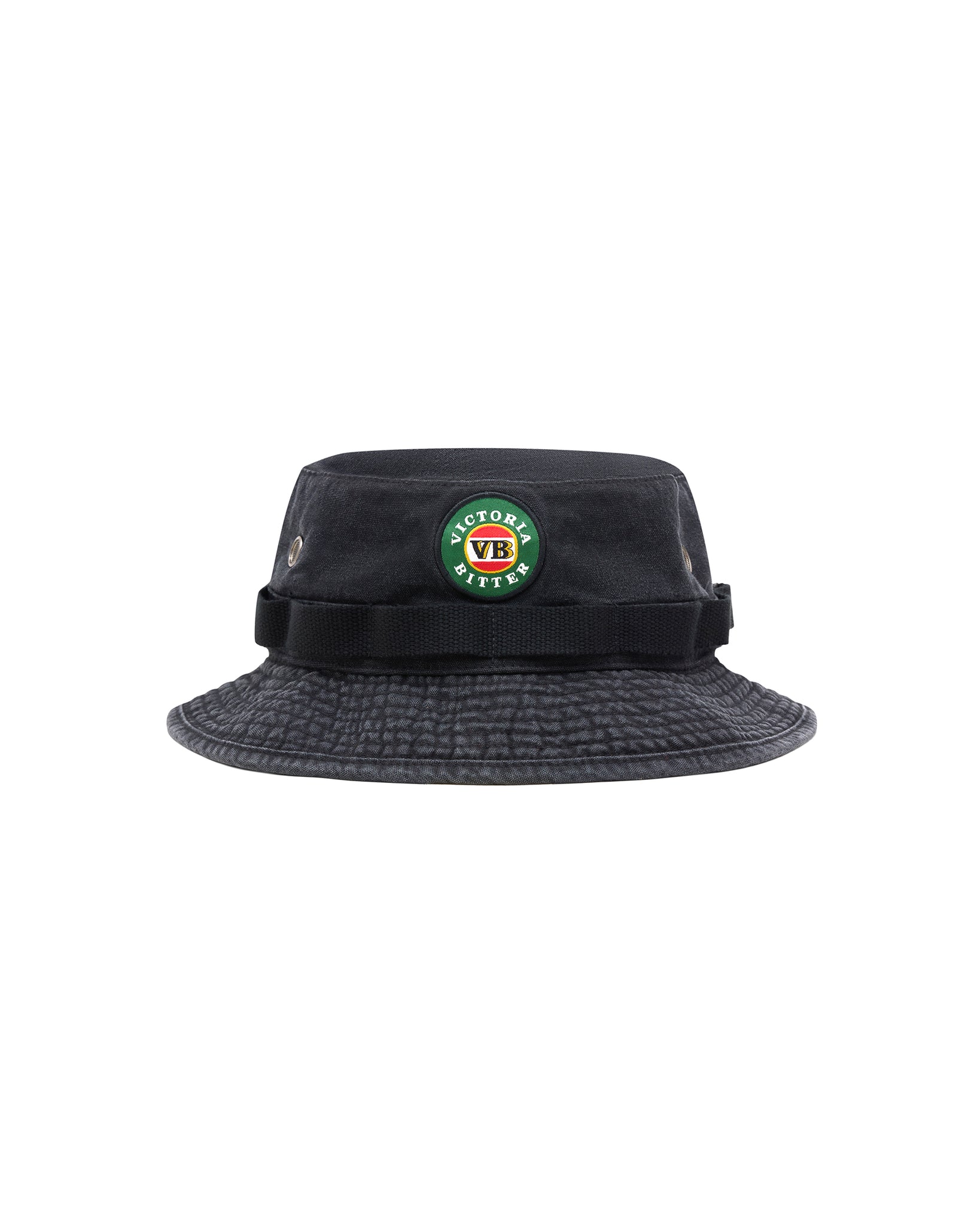 Victoria Bitter Canvas Bucket Hat Black