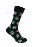 Victoria Bitter Logos Organic Cotton Sock- Black