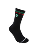 VB x Foot-ies Logo Sneaker Sock Cream/Black (2PK)