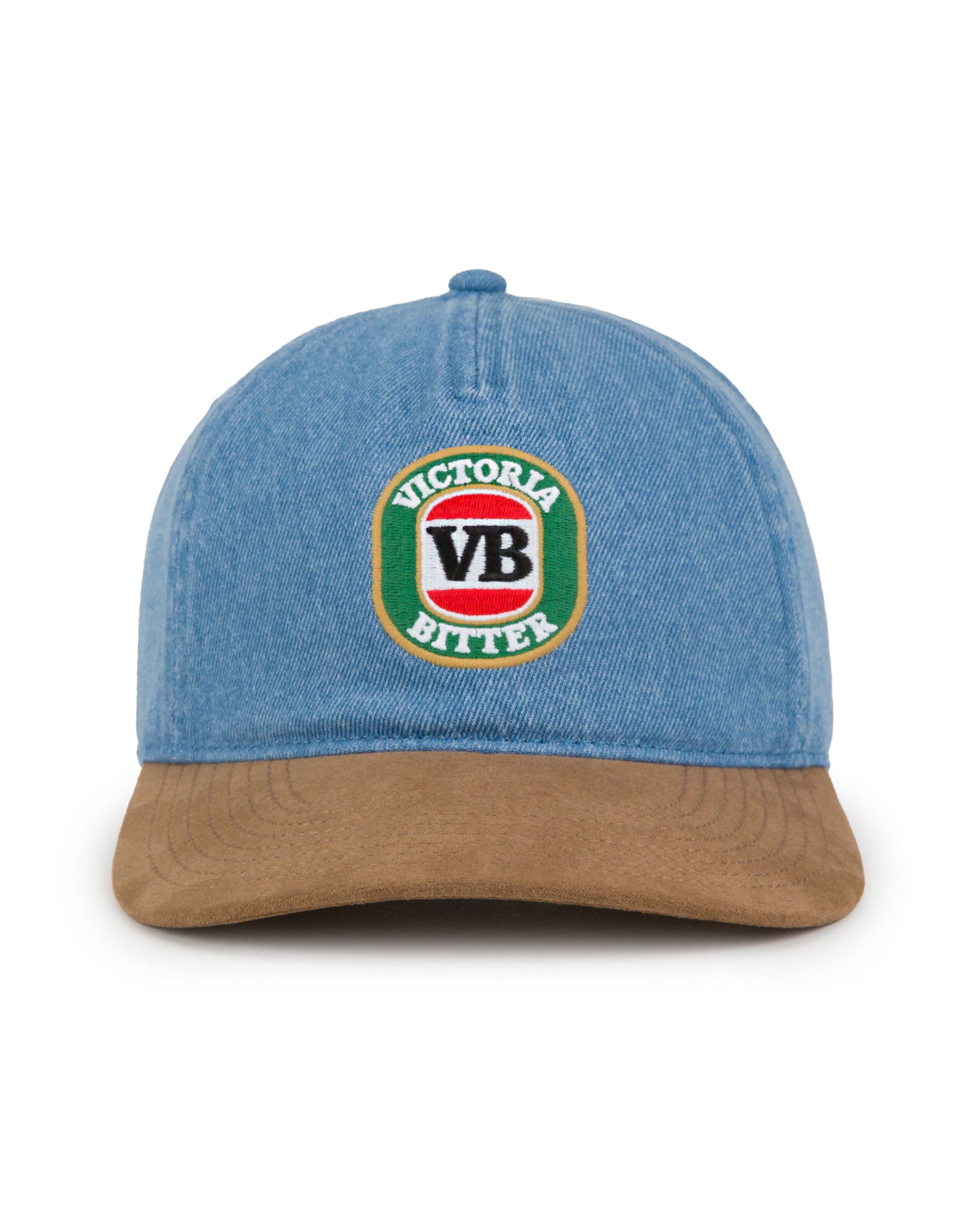 Victoria Bitter Blue/Suede Two Tone Cap