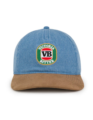 Victoria Bitter Blue/Suede Two Tone Cap