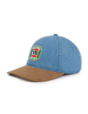 Victoria Bitter Blue/Suede Two Tone Cap