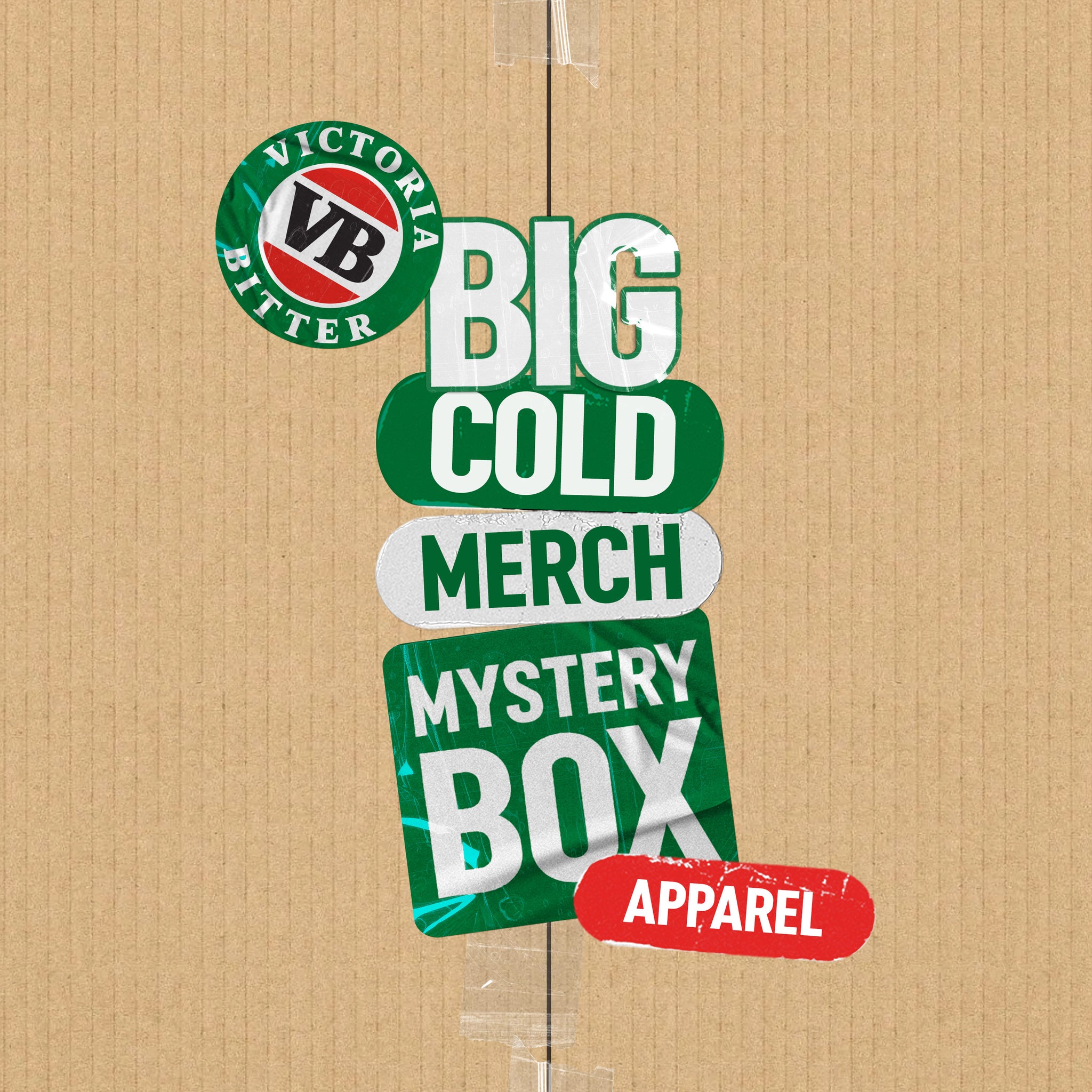 VB Big Cold Mystery Apparel Merch Box