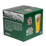 Victoria Bitter 4 Pack of 425ml Glasses
