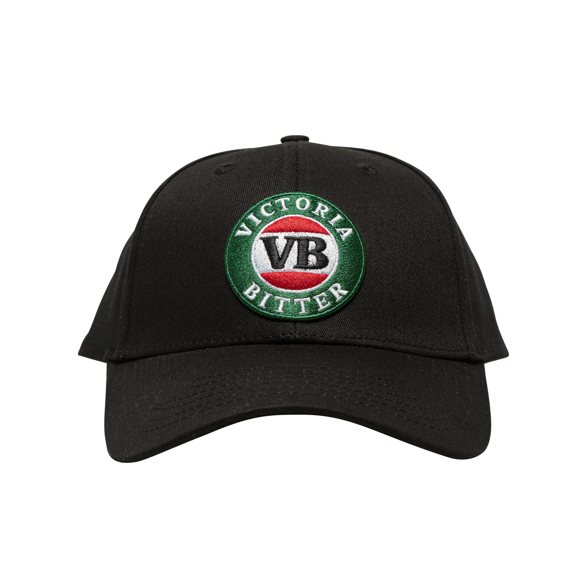 VB Logo 6 Panel Cap Black