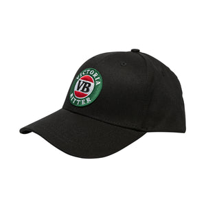 VB Logo 6 Panel Cap Black