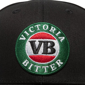 VB Logo 6 Panel Cap Black