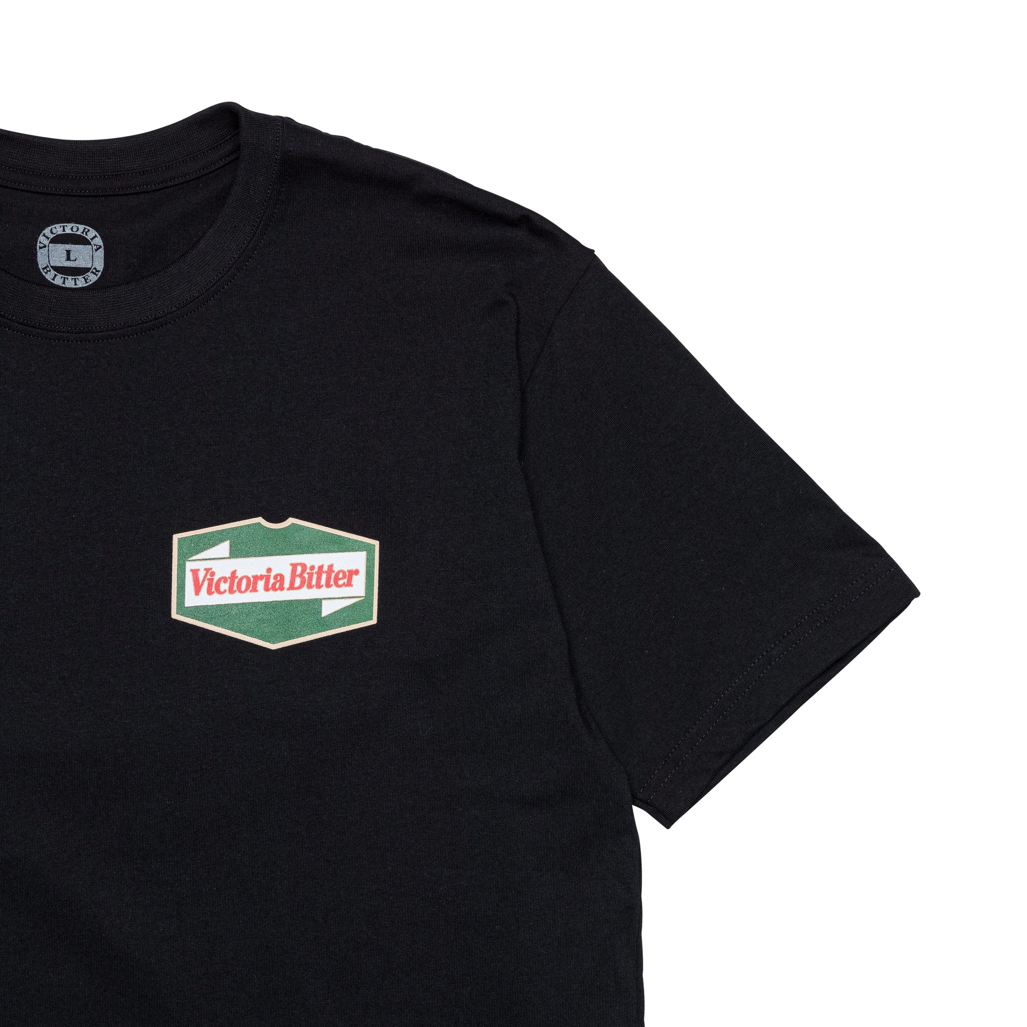 VB Heritage Label Tee Black