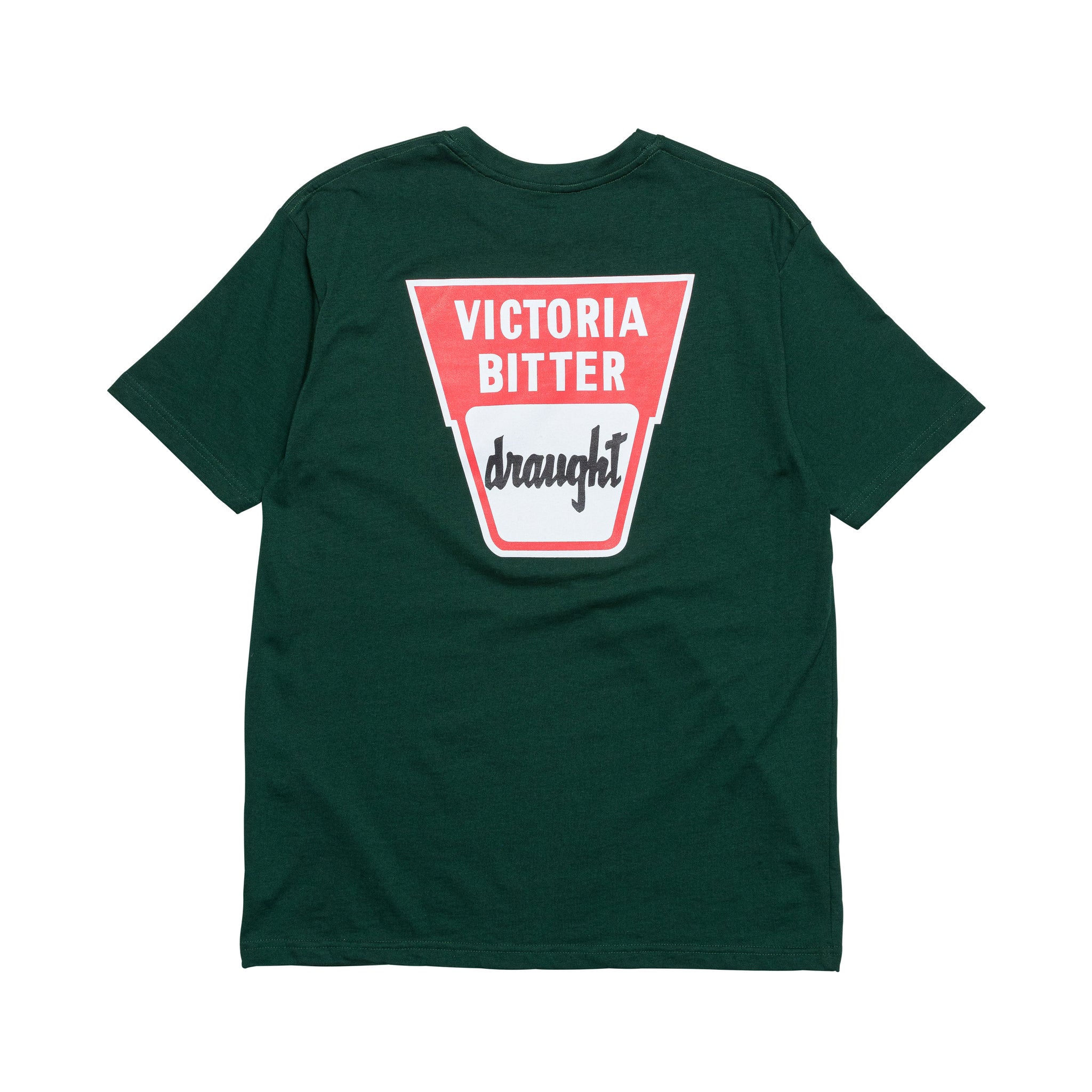 VB Draught Label Tee Green