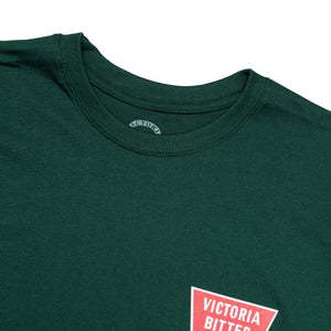 VB Draught Label Tee Green
