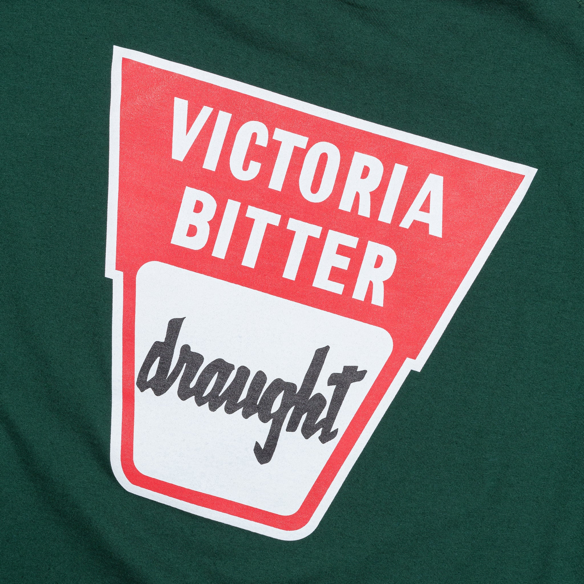 VB Draught Label Tee Green