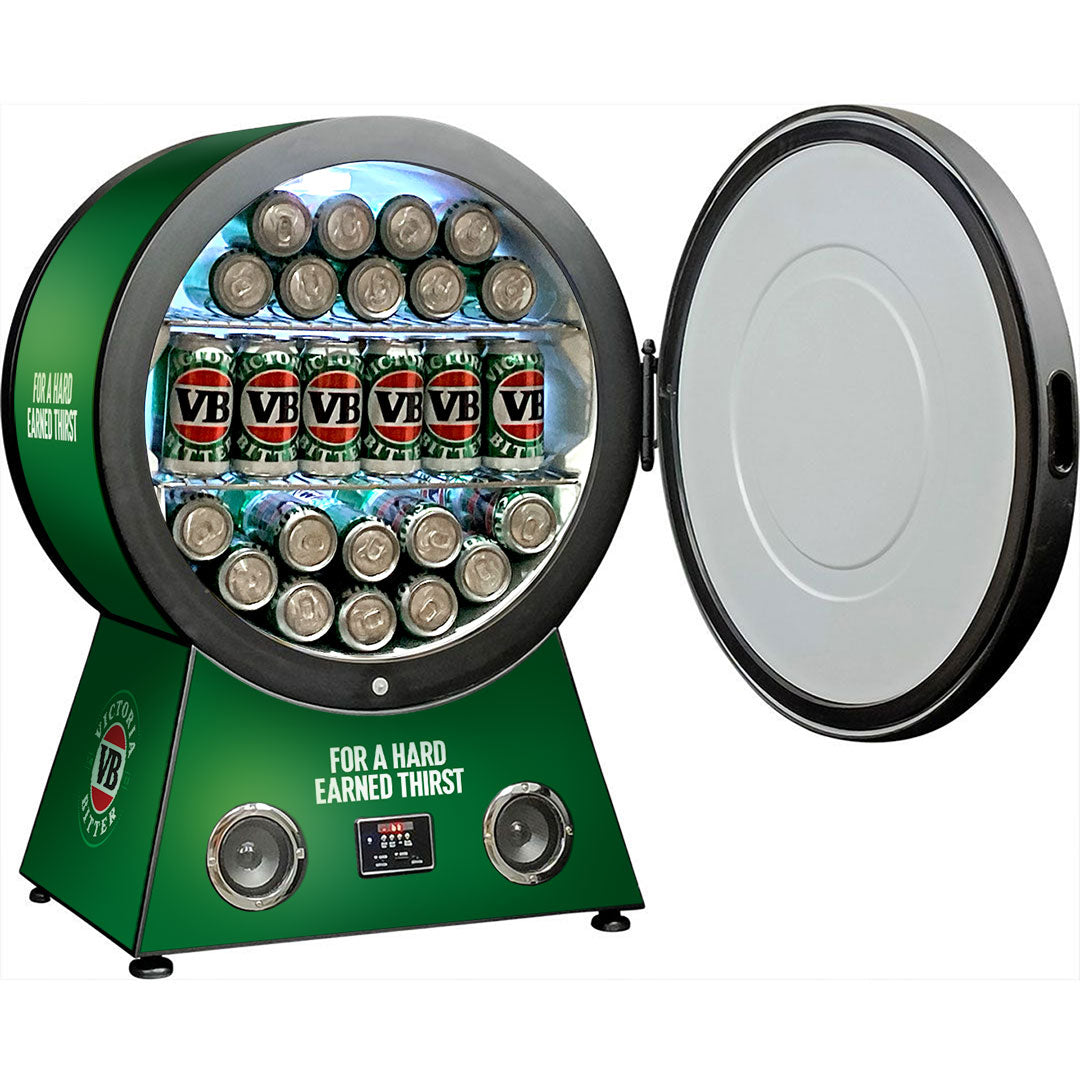 VB Round Speaker Fridge (42L)