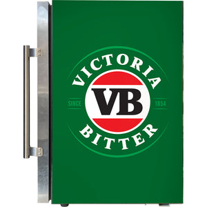 Very Best Glass Door Bar Fridge Stainless Steel Finish (70L)