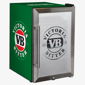 Stainless Steel Very Best Glass Door Deluxe Bar Fridge (70L)