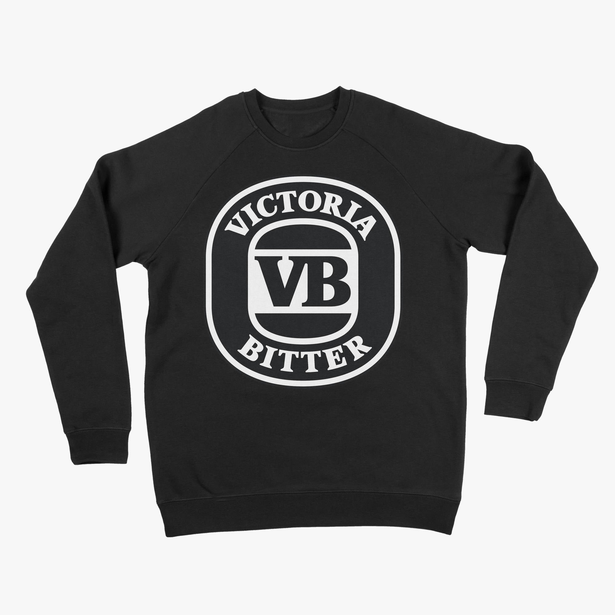 Big Black Crewneck Jumper