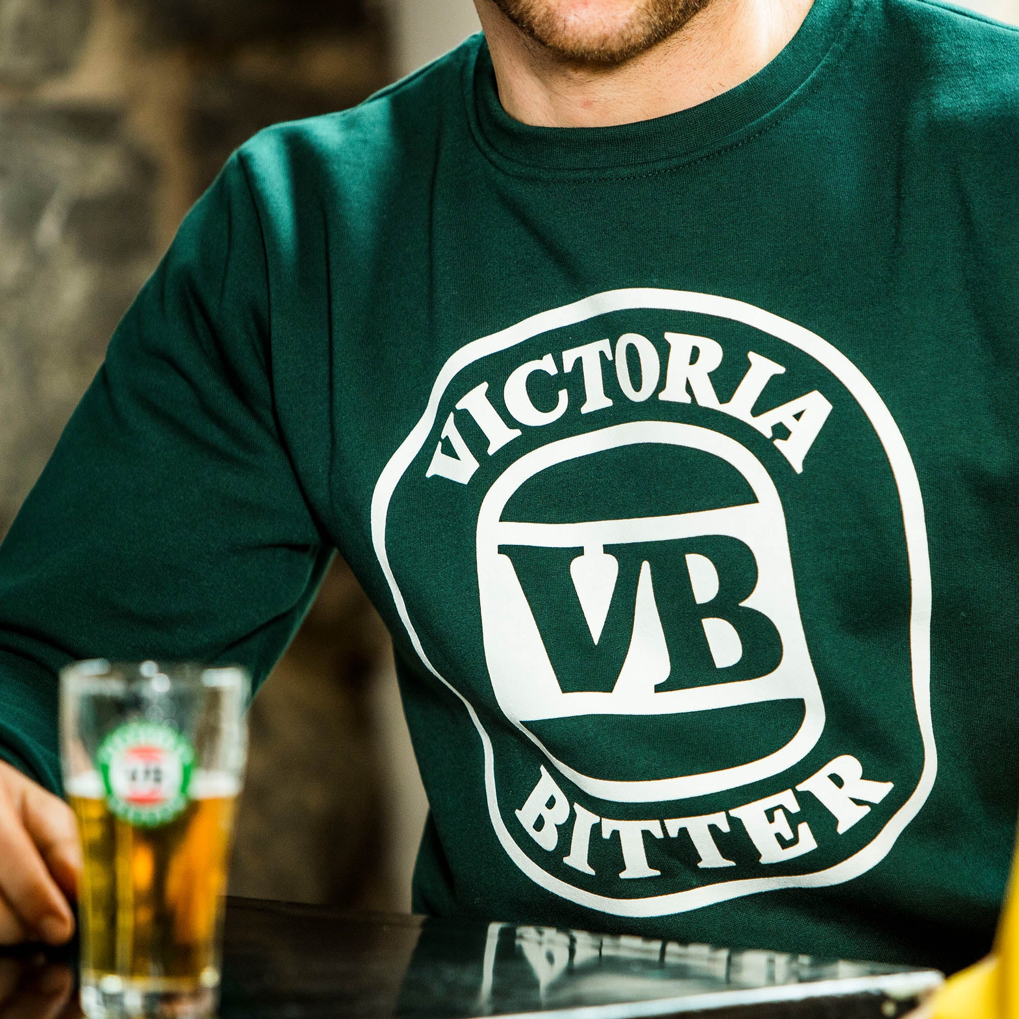 Big Green Crewneck Jumper